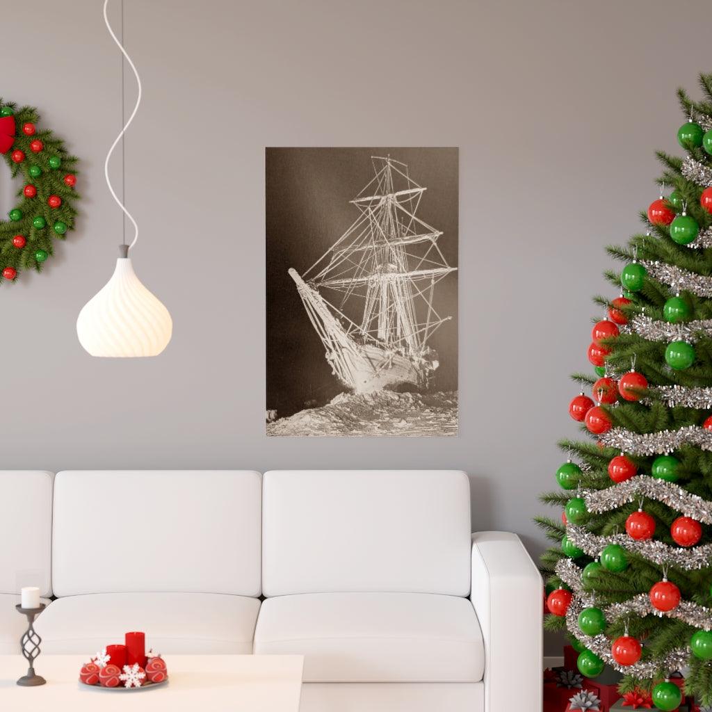 The Endurance At Night Vintage Photo Print Poster - Art Unlimited