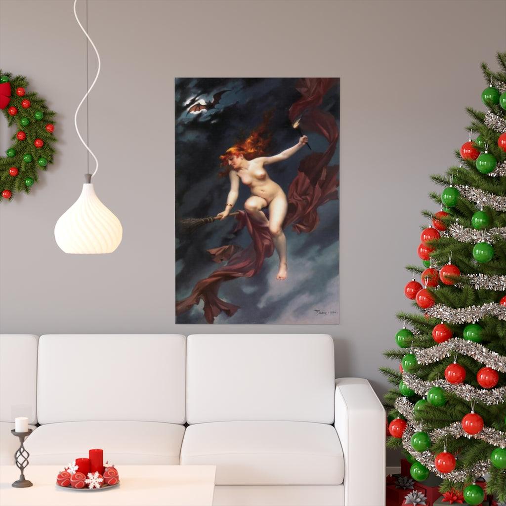 Festival Of The Witches By Luis Ricardo Falero Print Poster - Art Unlimited