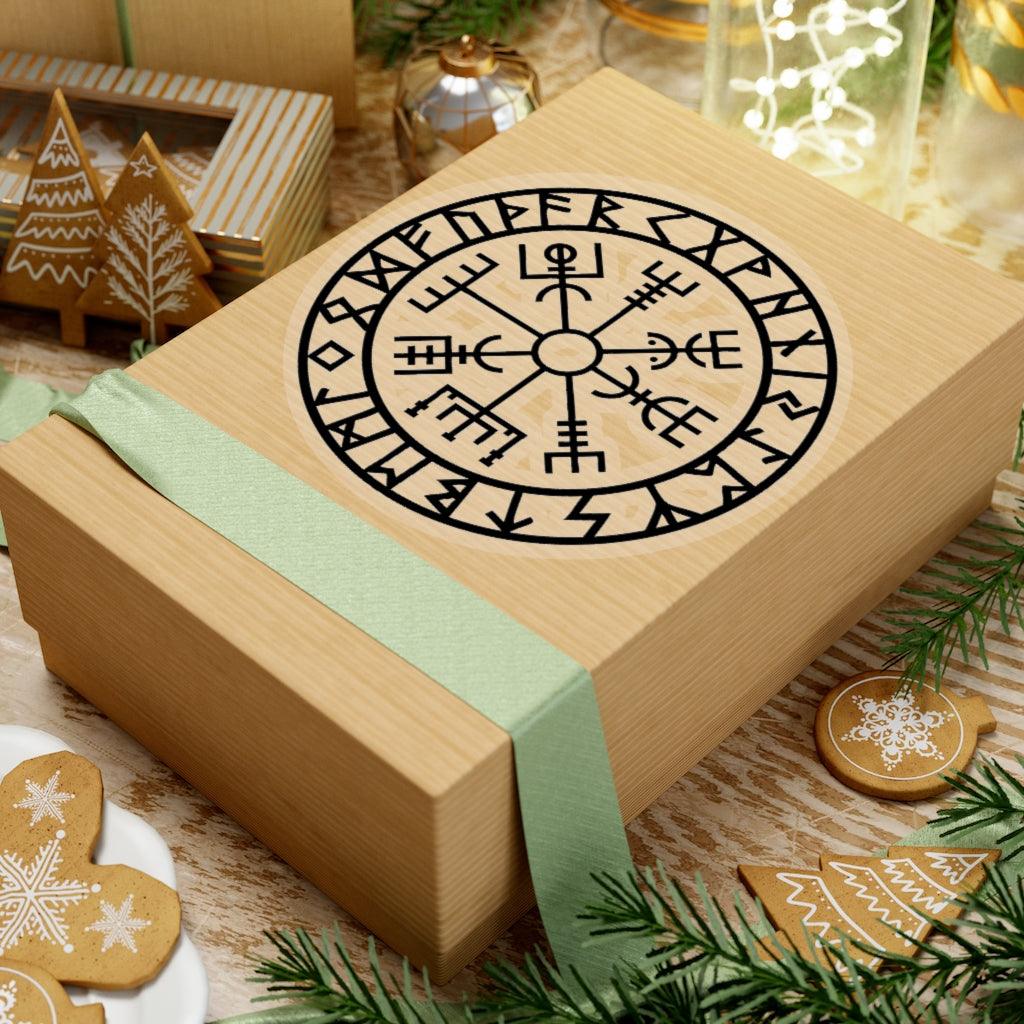 Vikings Compass Symbol Vegvisir Viking Sticker - Art Unlimited