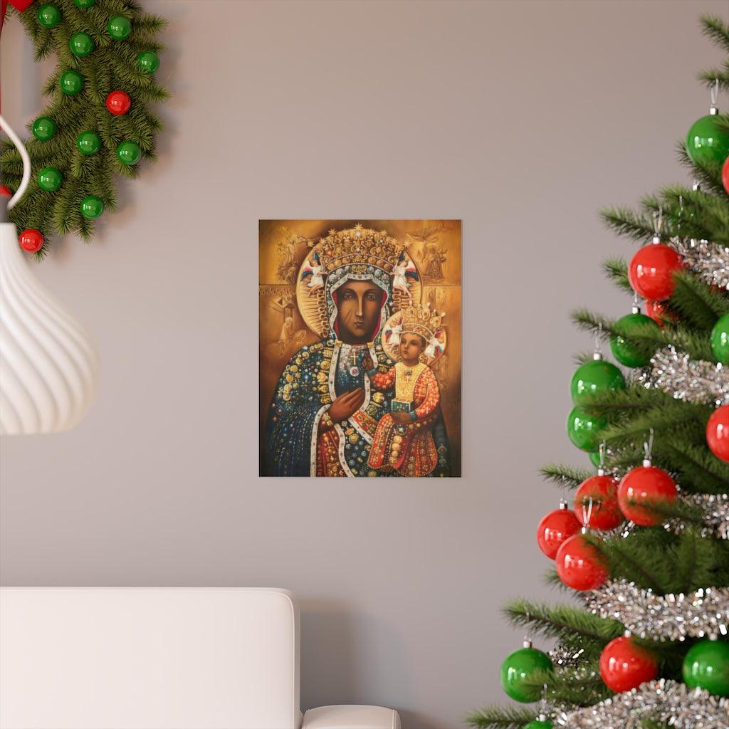 Our Lady Of Czestochowa Print Poster - Art Unlimited