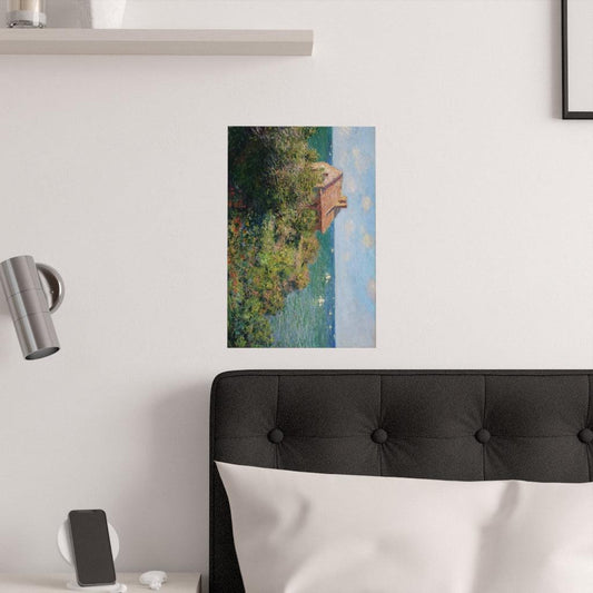 Fisherman's Cottage At Varengeville By Claude Monet - Art Unlimited