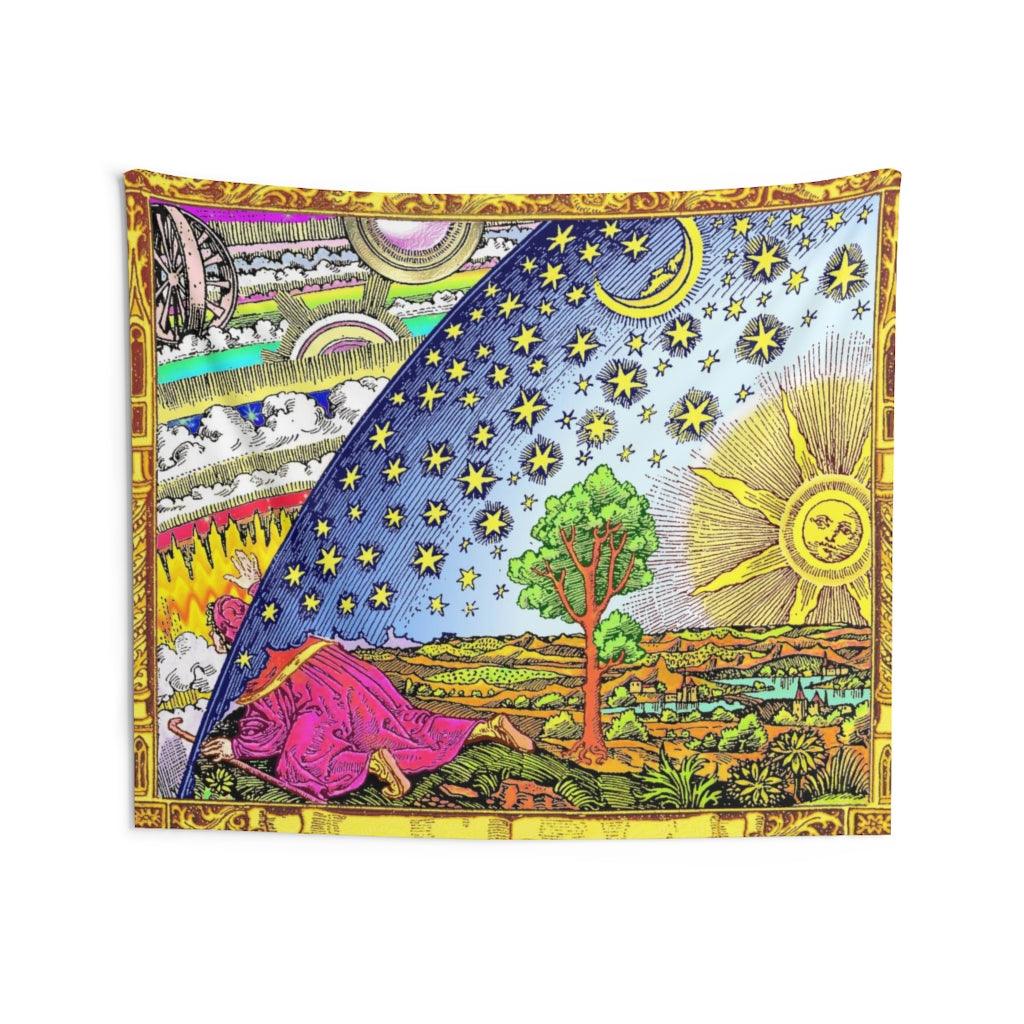 Flammarion Engraving Wall Tapestry - Art Unlimited