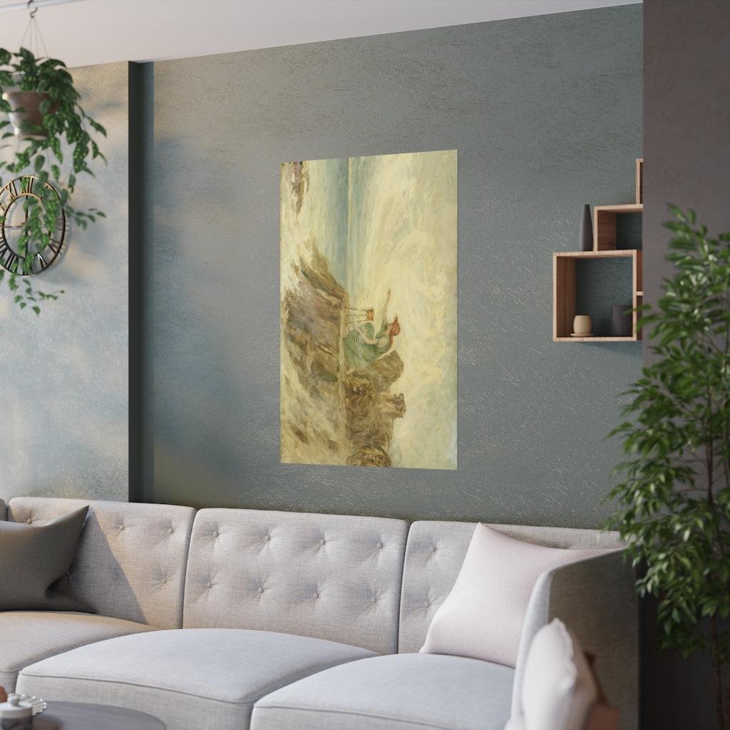 Fredrick Church Circe 1910 - Goddess Of Magic Nymph Sorceress Enchantress Print Poster - Art Unlimited