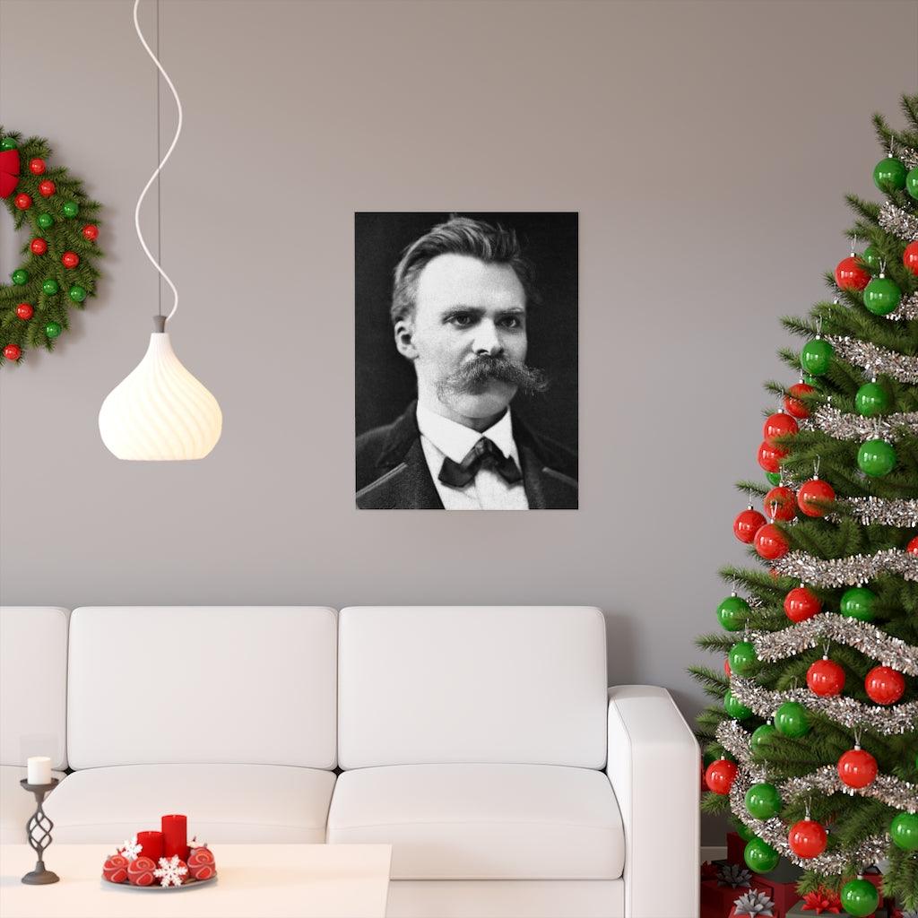 Friedrich Nietzsche Portrait Print Poster - Art Unlimited