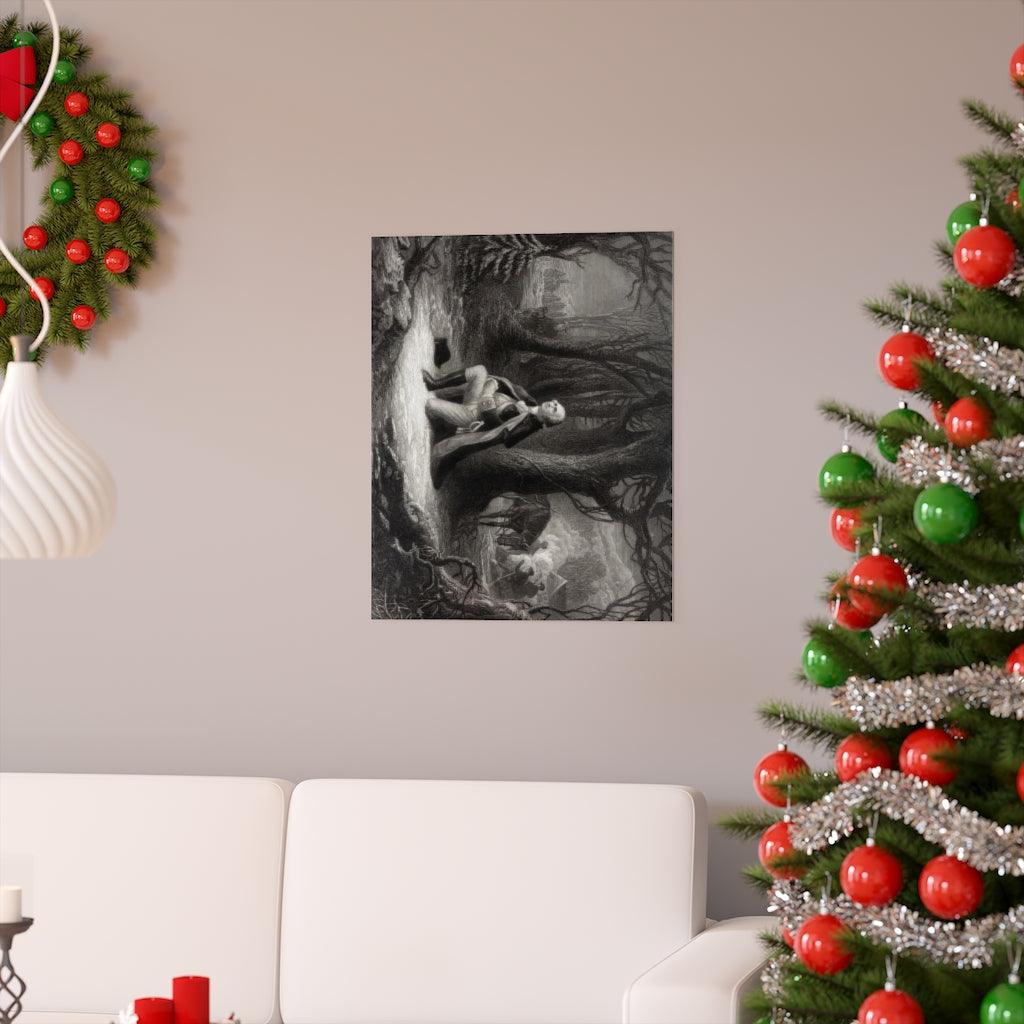 General George Washington Praying At Valley Forge Print Poster - Art Unlimited