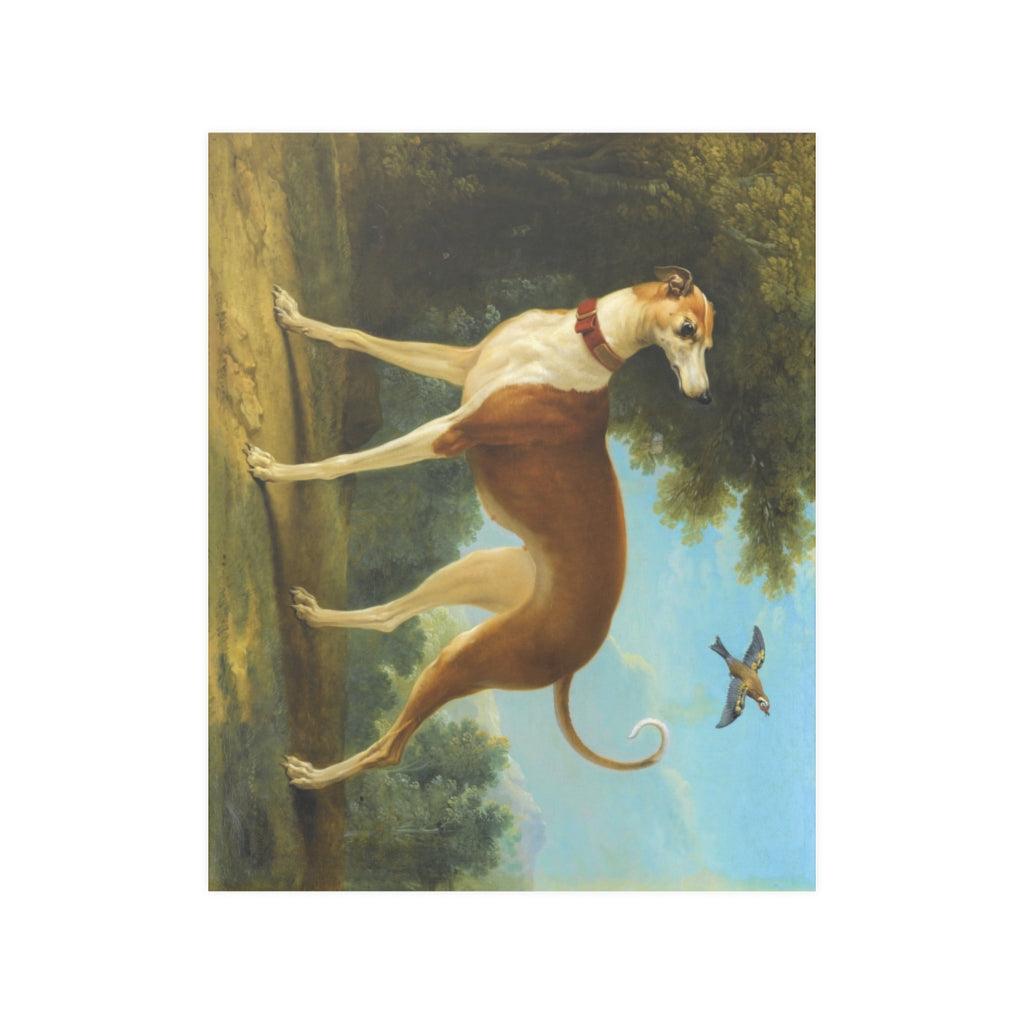Greyhound In A Landscape By Jean Baptiste Oudry 1746 Print Poster - Art Unlimited