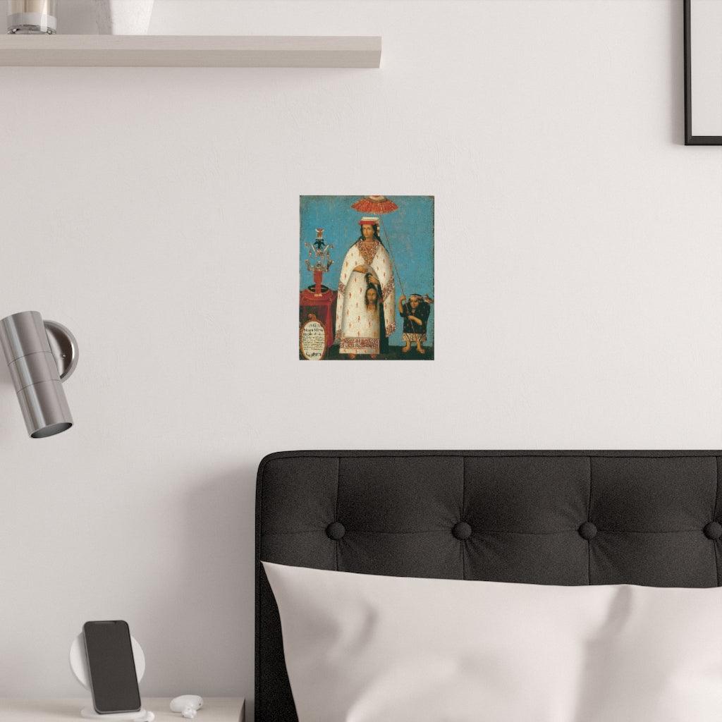 Inca Princess - La Gran Nusta Mama Occollo Print Poster - Art Unlimited