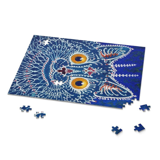 Louis Wain A Cat In The Gothic Style Puzzle - Art Unlimited