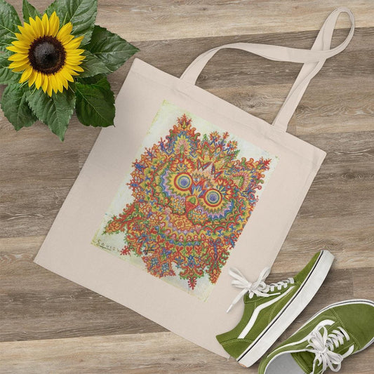 Louis Wain Kaleidoscope Cat Tote Bag - Art Unlimited