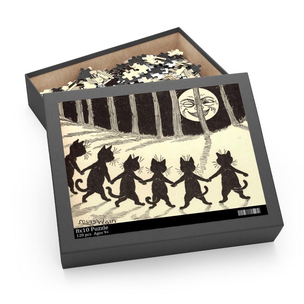 Louis Wain The Wink Puzzle (120, 252, 500-Piece) - Art Unlimited