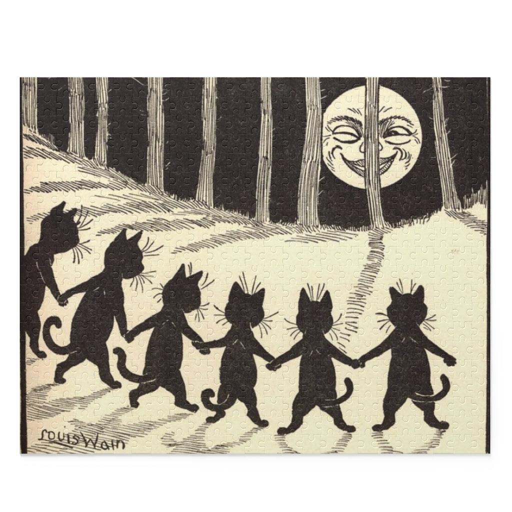 Louis Wain The Wink Puzzle (120, 252, 500-Piece) - Art Unlimited