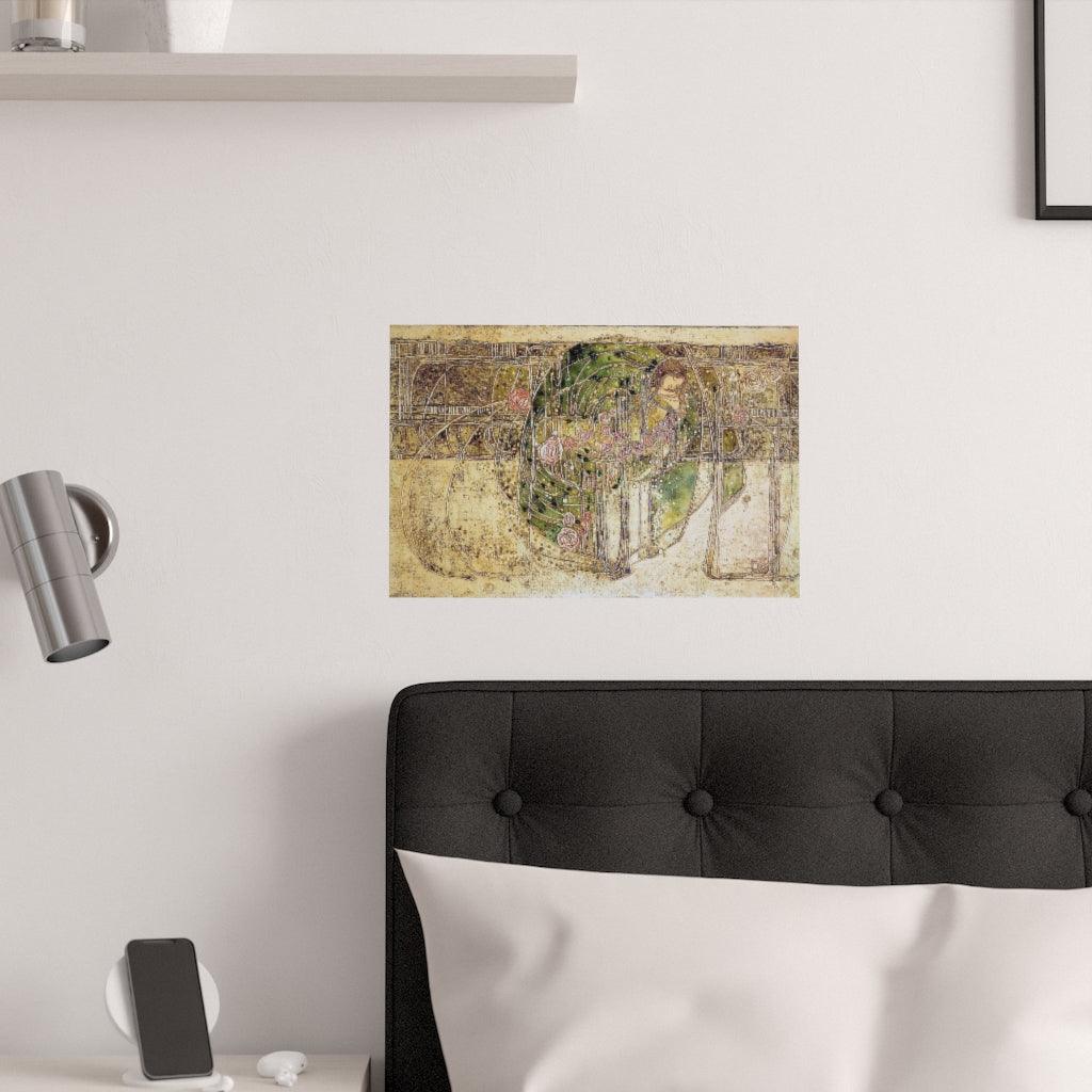 Margaret Macdonald Mackintosh Sleeping Princess Print Poster - Art Unlimited