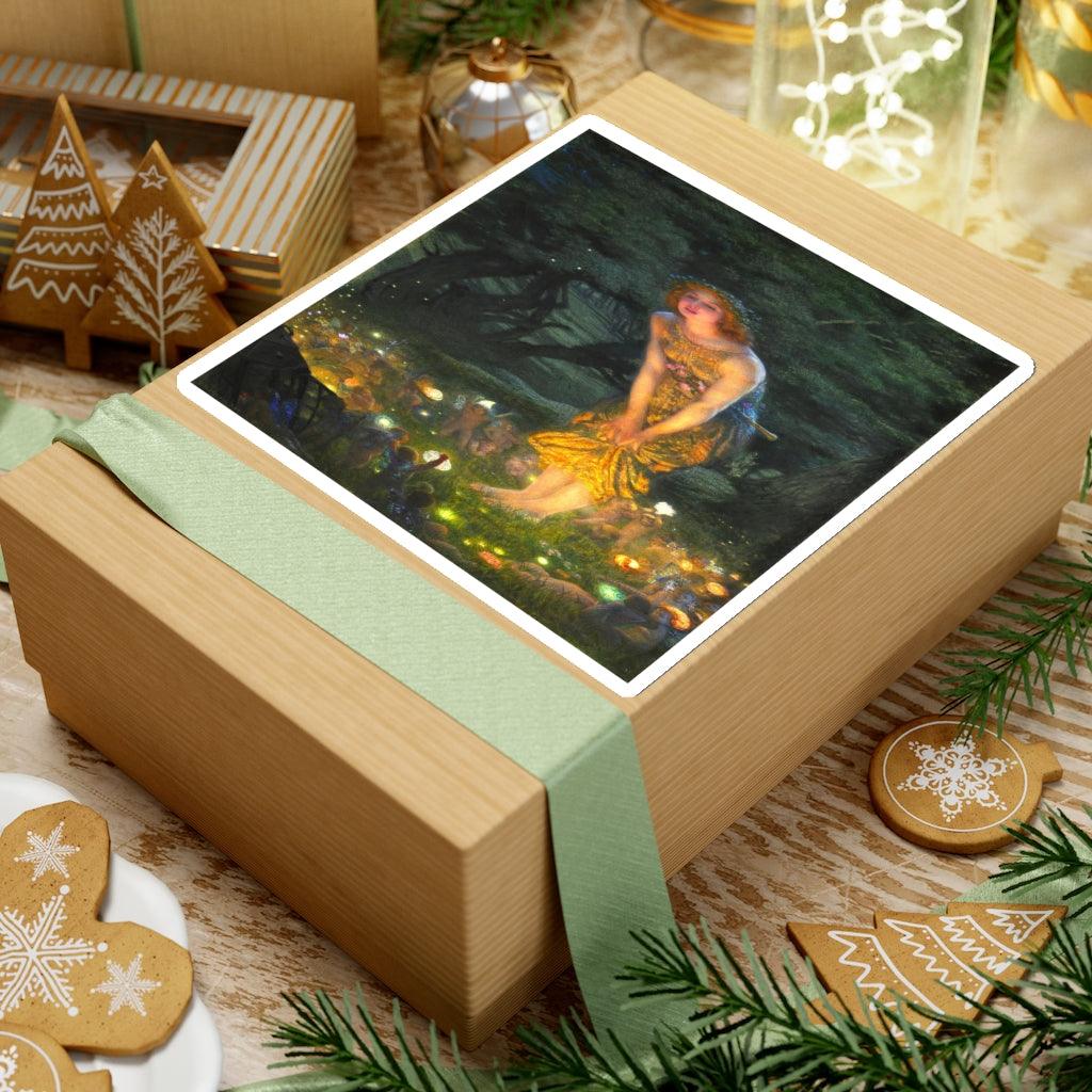 Midsummer Eve - Edward Robert Hughes Sticker - Art Unlimited
