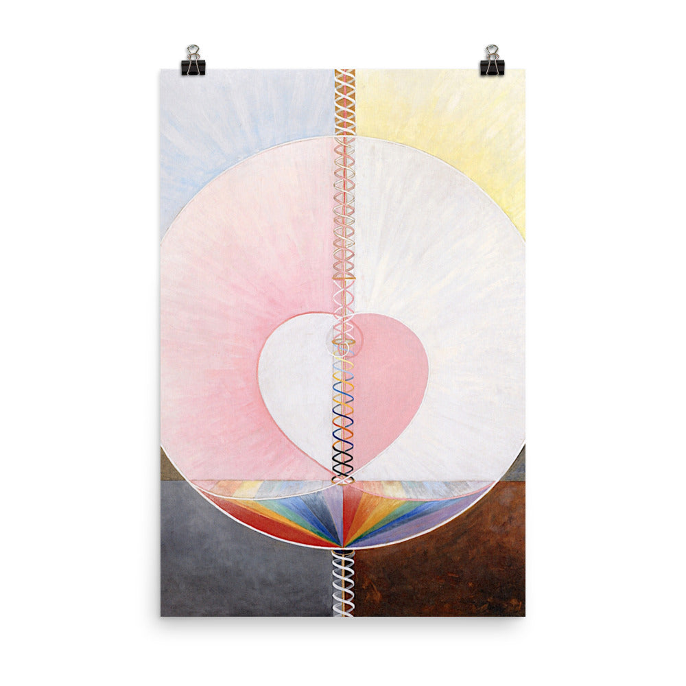 Hilma Af Klint The Dove No. 01 Group IX/UW No. 25 Print Poster