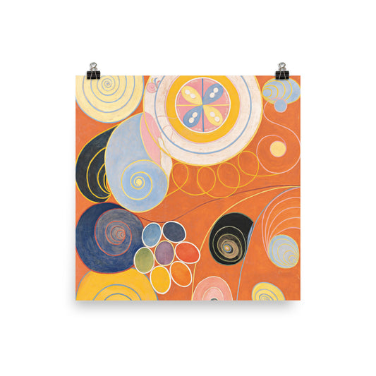 Hilma Af Klint Group IV No. 3 The Ten Largest Youth Print Poster