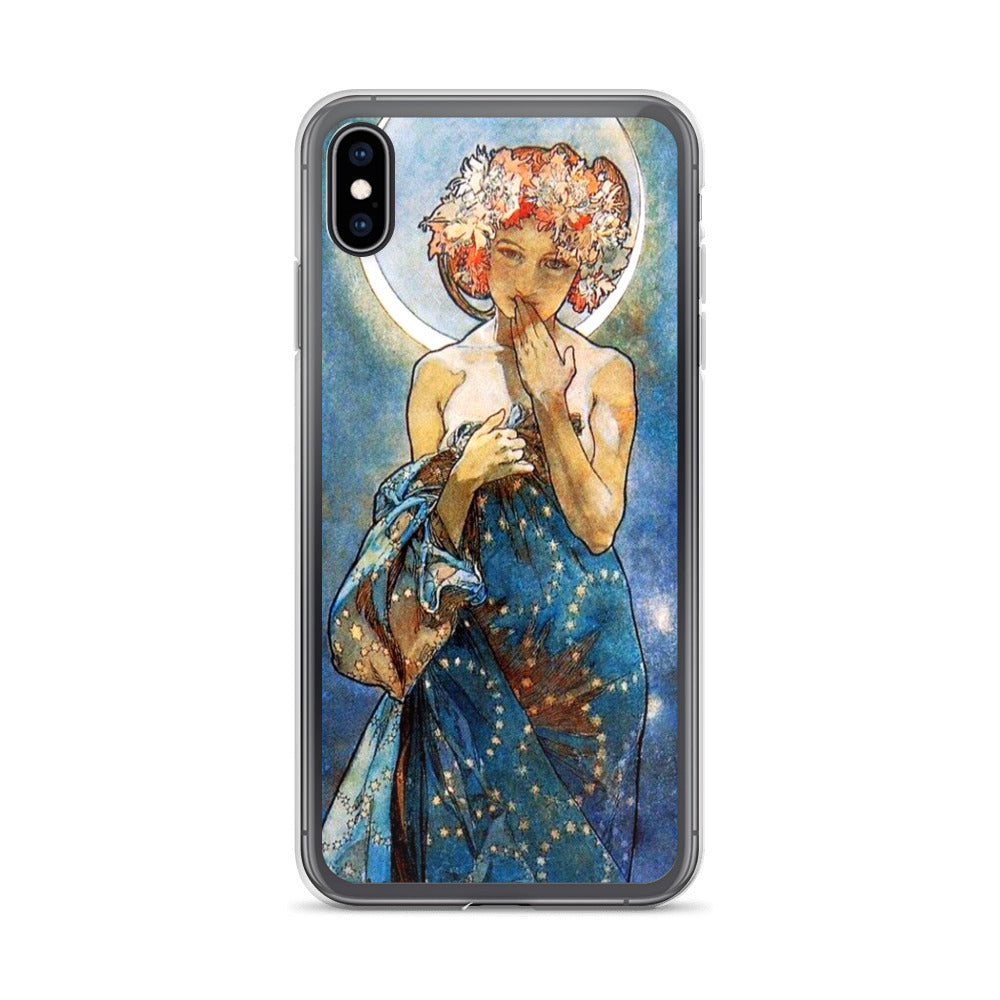 Alphonse Mucha Clair De Lune I Phone Case
