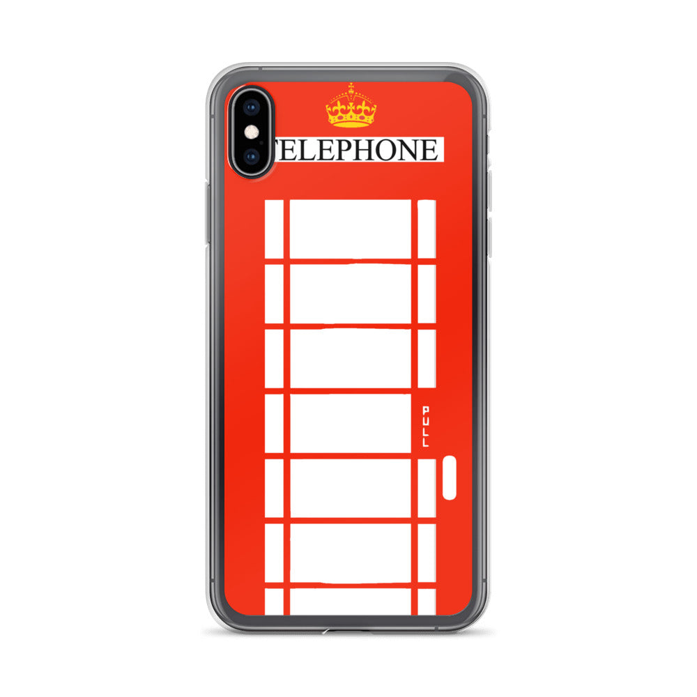 Telephone Public Red Box I Phone Case