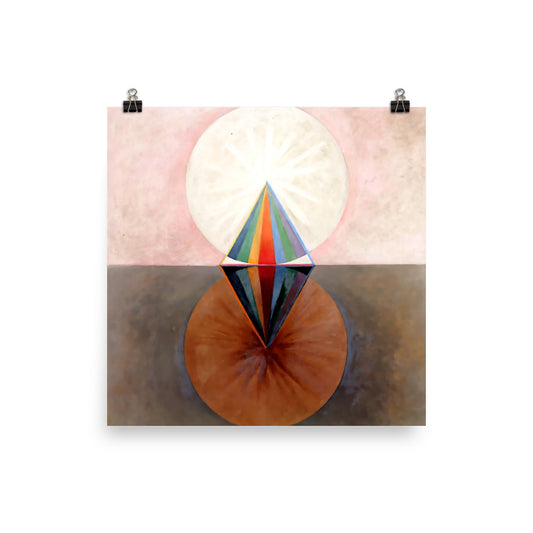 Hilma af Klint Group IX/SUW The Swan No. 12 Print Poster