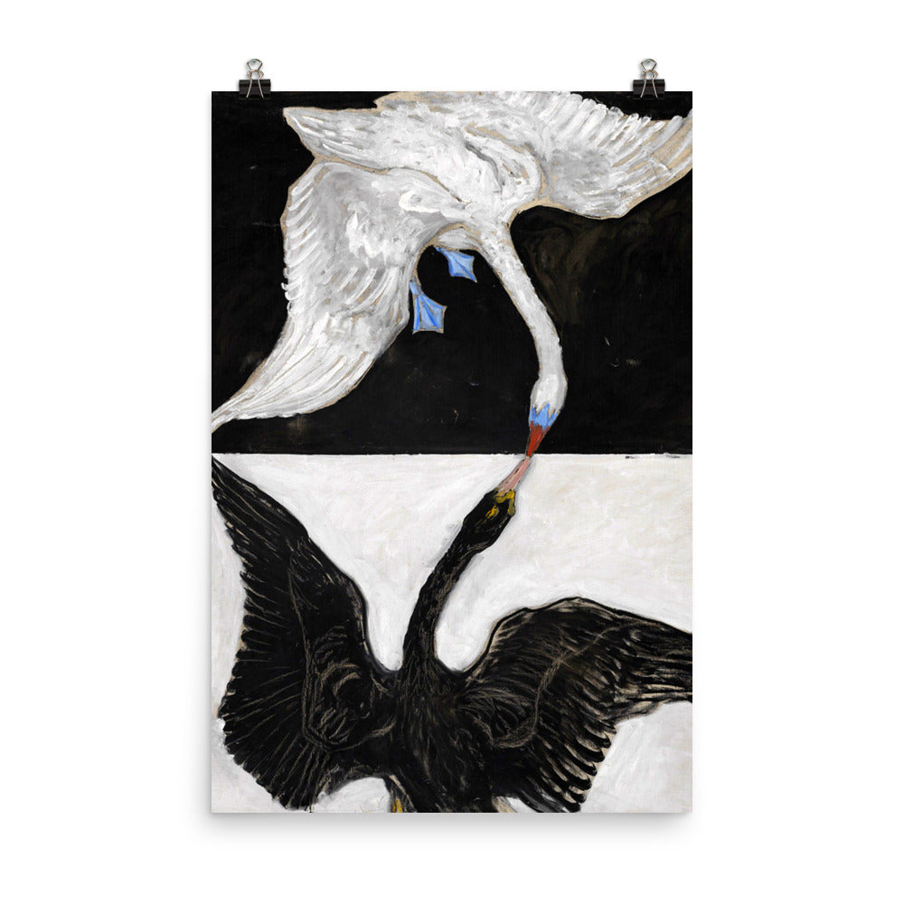 The Swan No. 1 by Hilma af Klint Print Poster