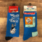 Monopoly Crew Socks 2 Pairs (Brand New)