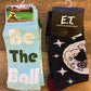 ET And Caddyshack Crew Socks (Brand New)
