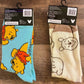 Winnie The Pooh - 2 Pairs Of Crew Socks (Brand New)