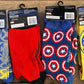 X Men, Deadpool And Captain America 4 Pack Of Socks (New)