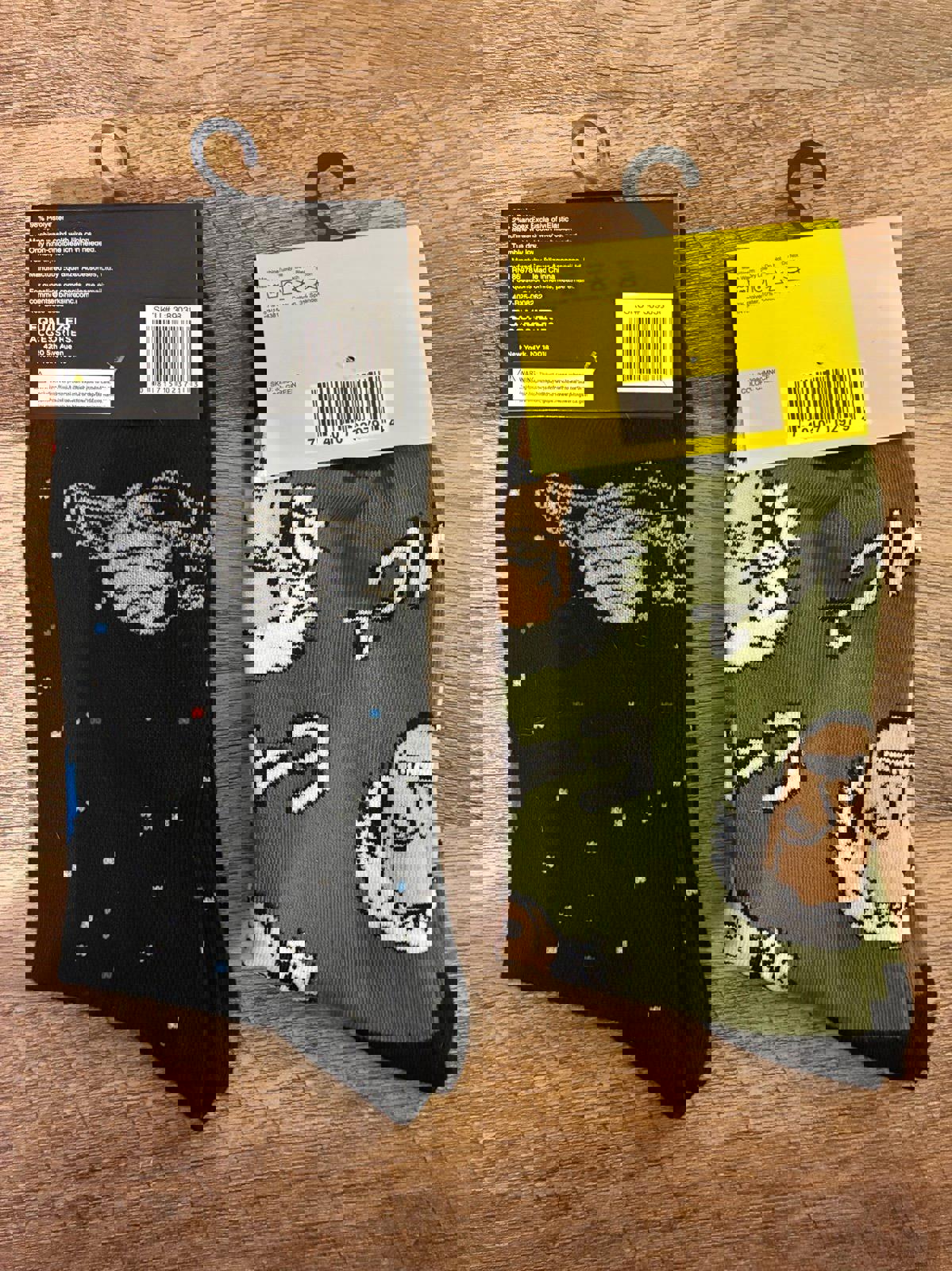 Albert Einstein And NASA Crew Socks (Brand New)