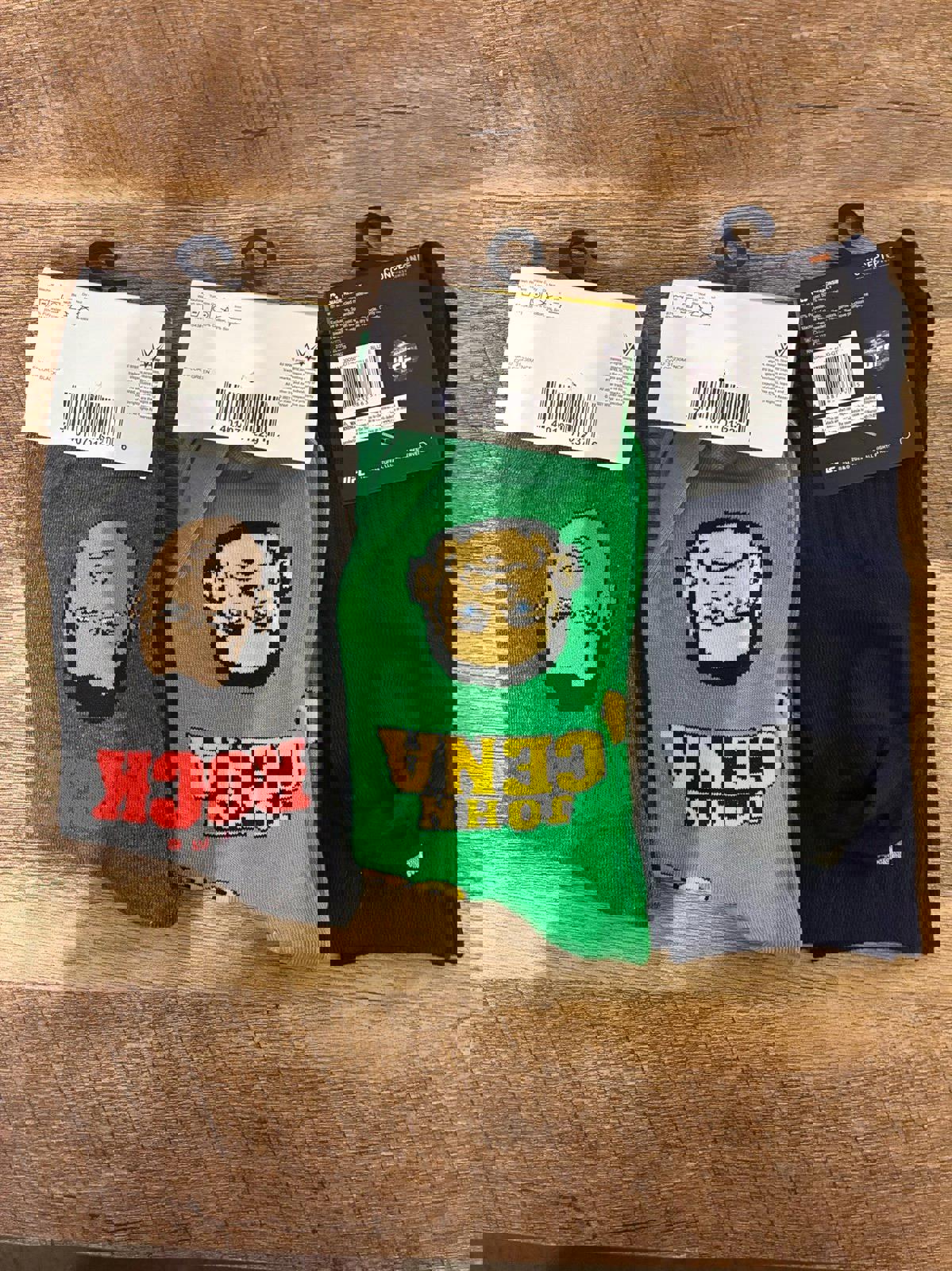 The Rock - John Cena - UFC Crew Socks (Brand New)