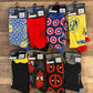 Marvel Superhero’s - 6 Six Pairs Of Crew Socks (Brand New)