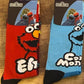 Elmo And Cookie Monster Sesame Street Crew Socks (Brand New)