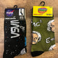 Albert Einstein And NASA Crew Socks (Brand New)
