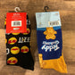 Cheez Its And Teddy Grahams Crew Socks (Brand New)