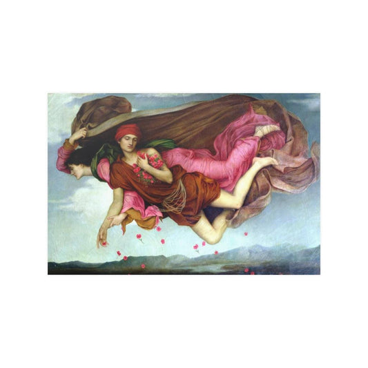 Night And Sleep Evelyn De Morgan Print Poster - Art Unlimited