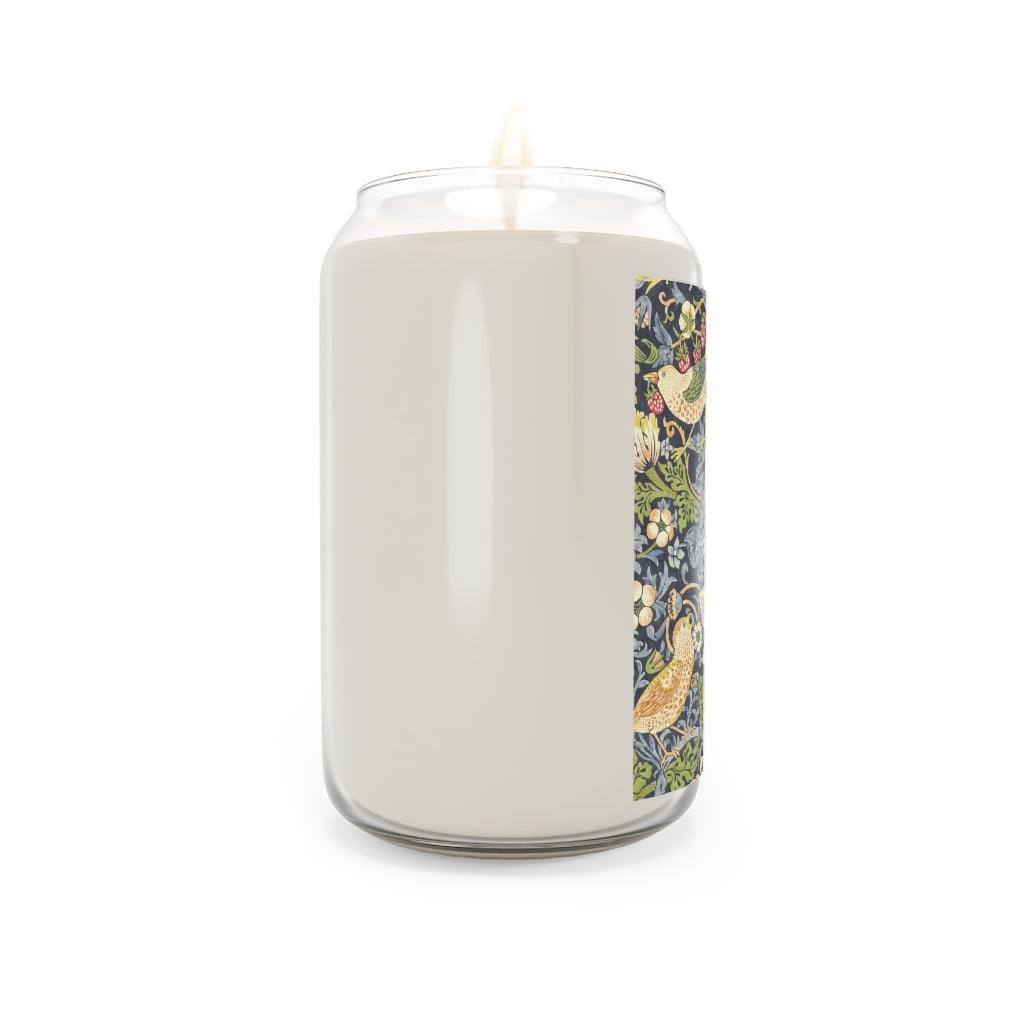 William Morris Strawberry Thief Candle - Art Unlimited