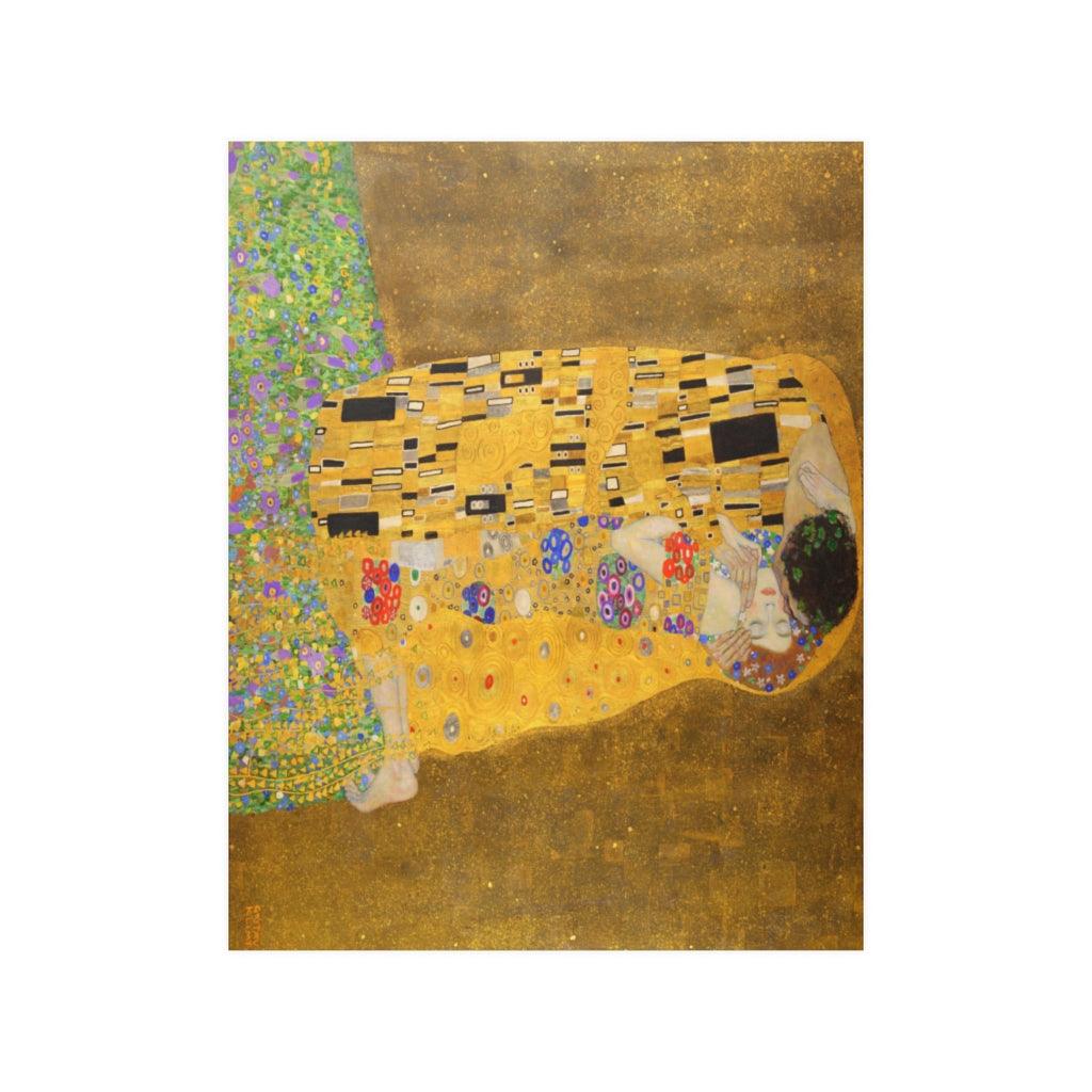 The Kiss By Gustav Klimt Original (High Resolution) Print Poster - Art Unlimited