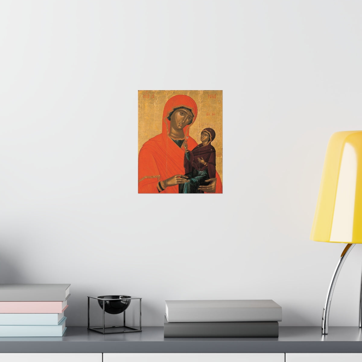 Saint Anne Grandmother Of The Church - Patron Of Housewives Print Poster