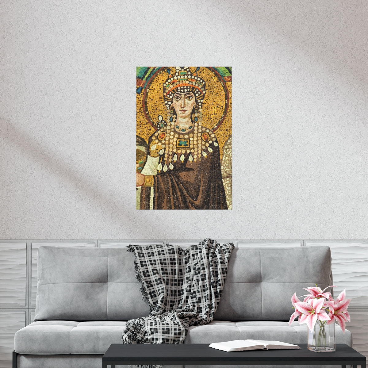 Empress Theodora Portrait Print Poster