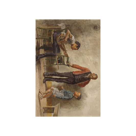 The Dancing Lesson By Thomas Eakins Print Poster