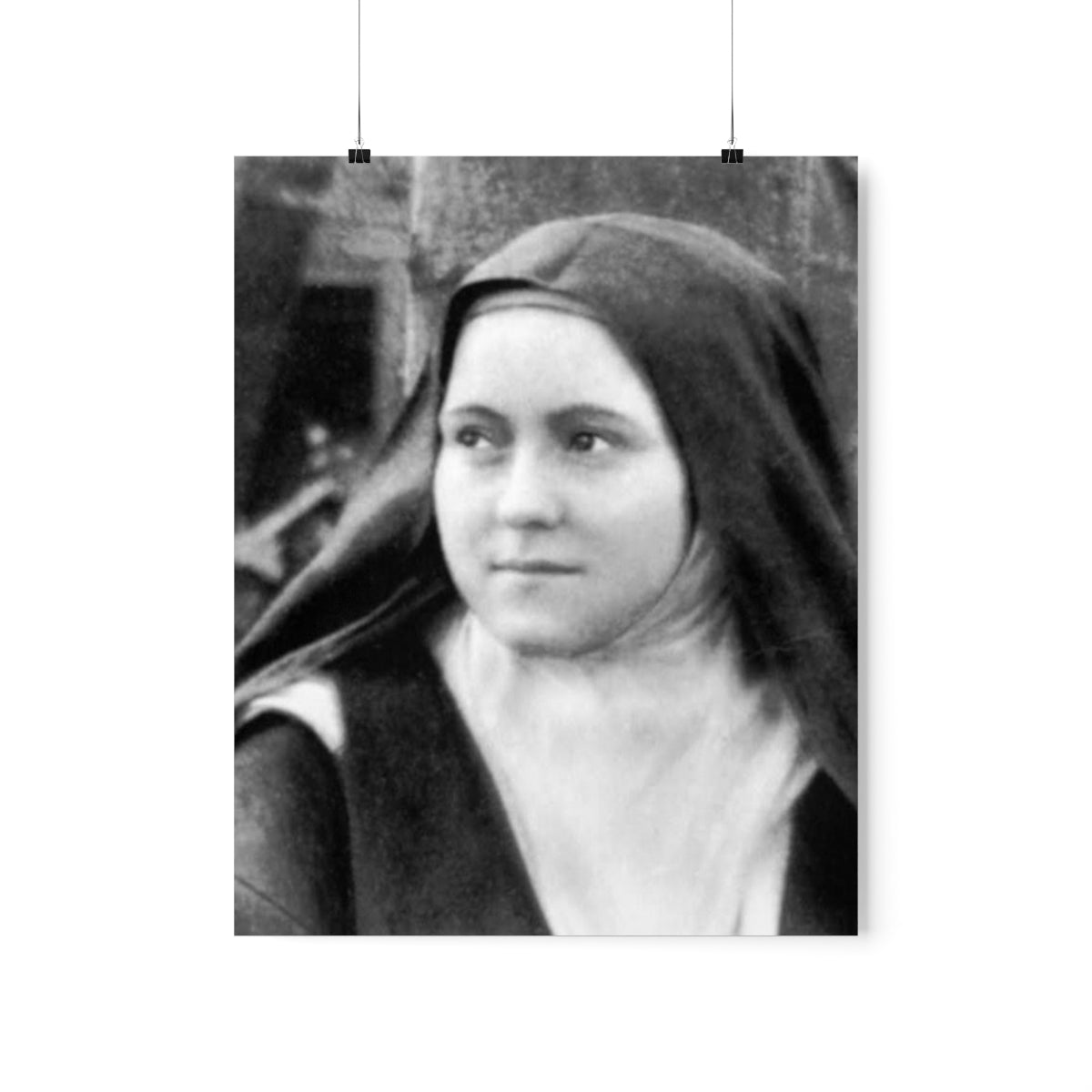 Saint Therese Portrait Print Poster