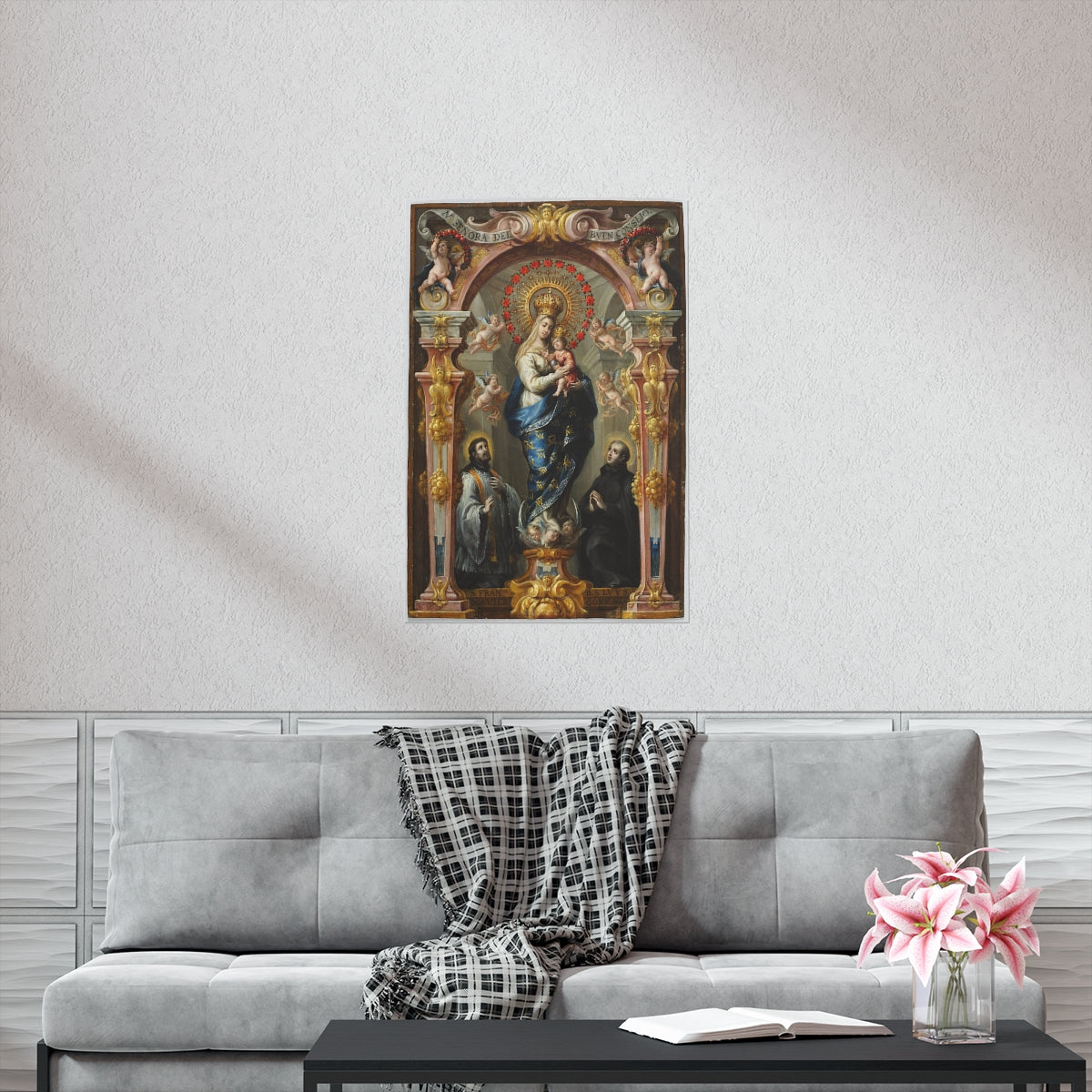 Our Lady Of Good Counsel Bartolome Perez Print Poster