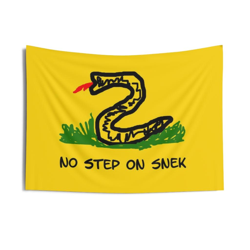 No Step On Snek Wall Tapestry - Art Unlimited