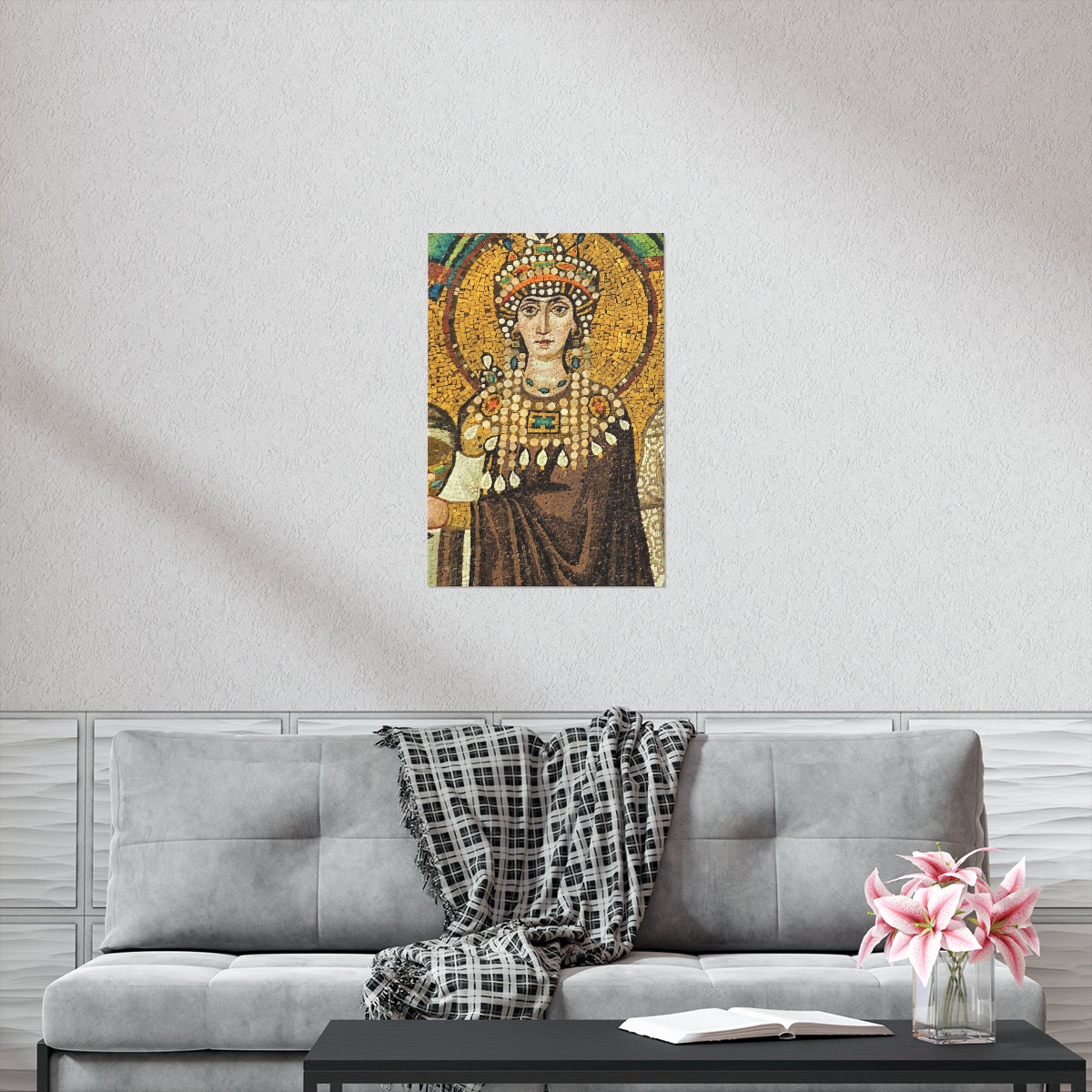 Empress Theodora Portrait Print Poster