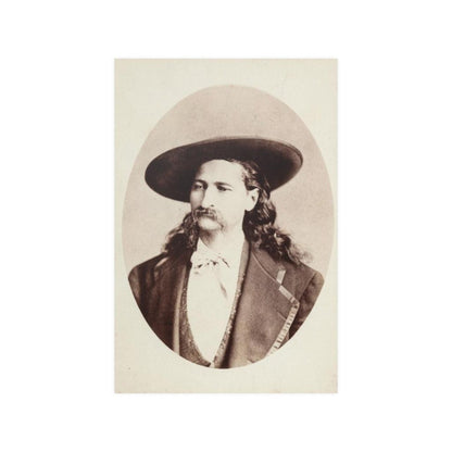 Wild Bill Hickok Portrait Print Poster - Art Unlimited