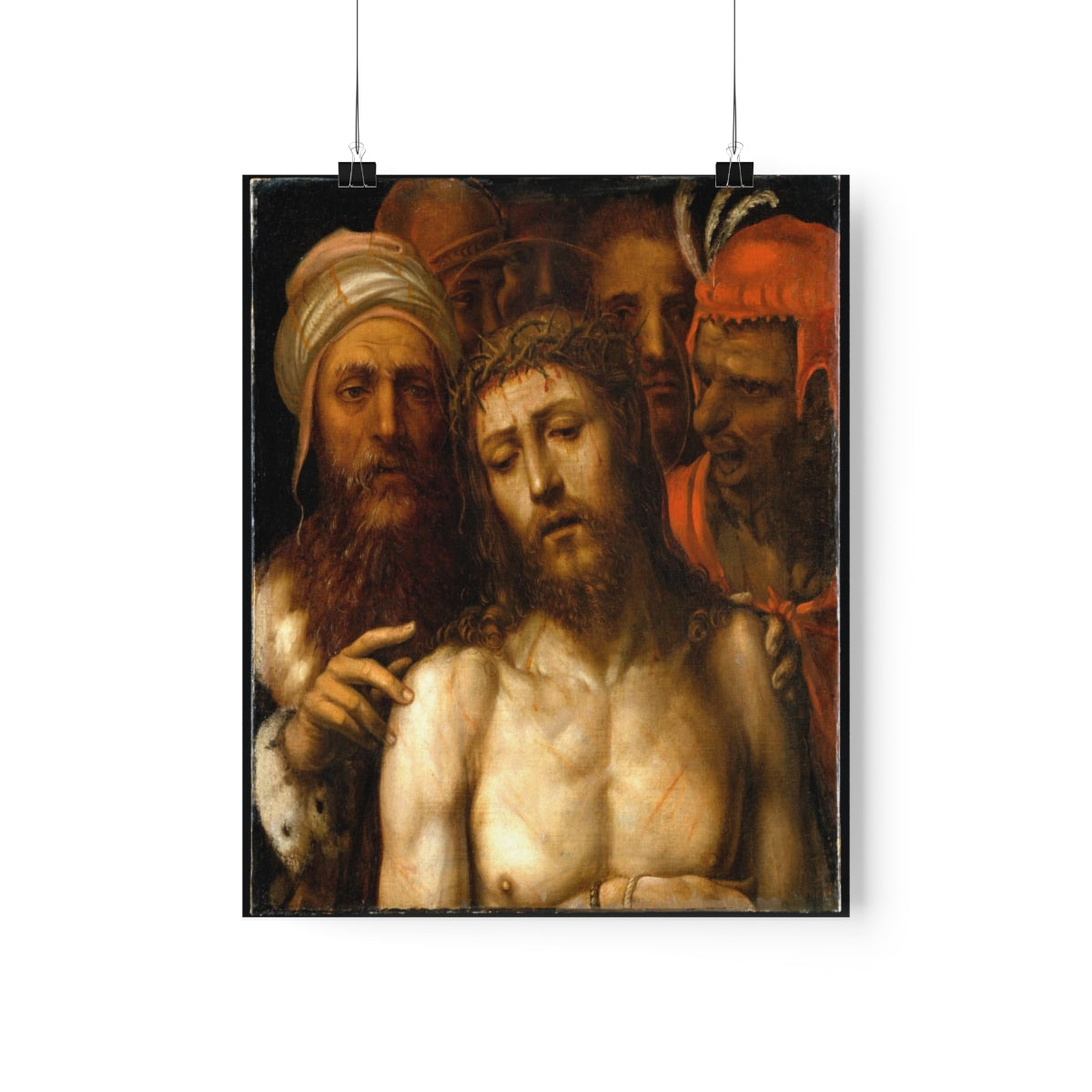 Christ Presented To The People - Giovanni Antonio Bazzi - Il Sodoma Ecce Homo Print Poster