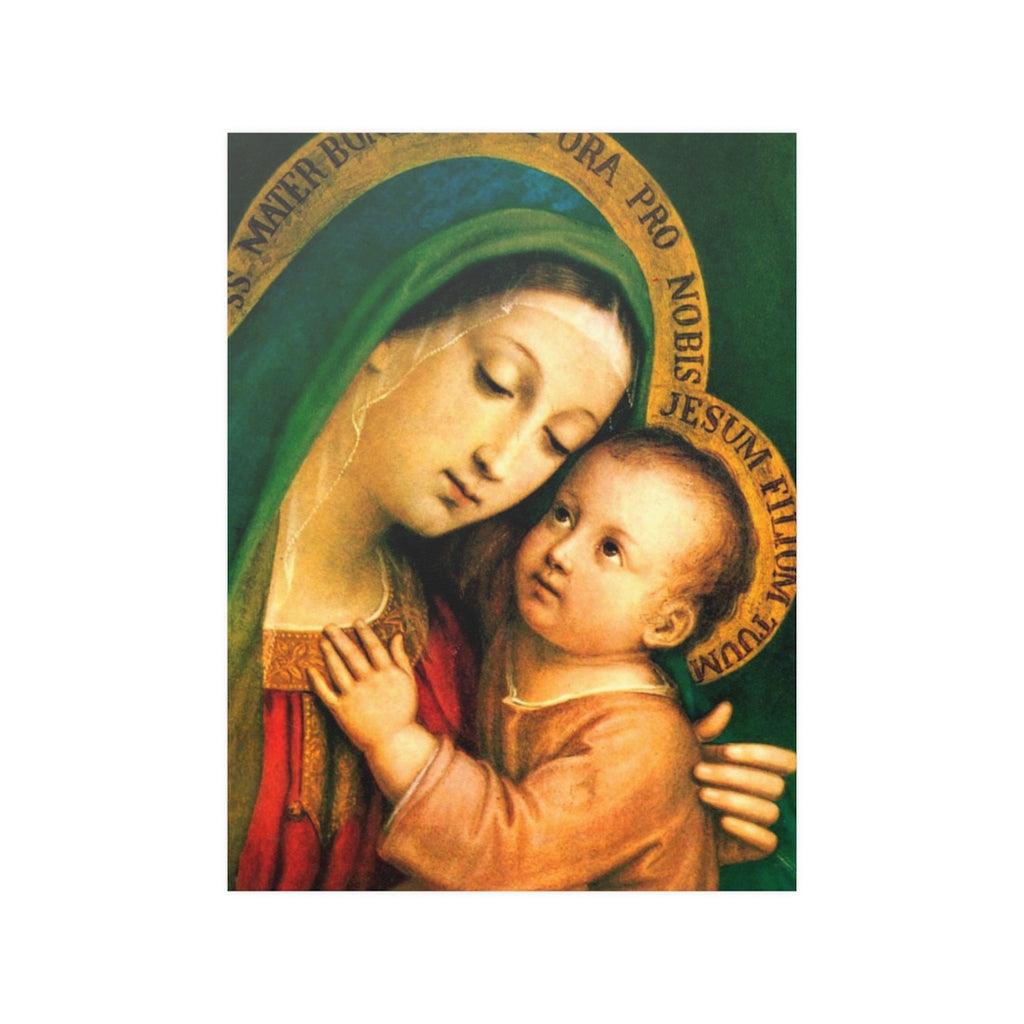 Our Lady Of Good Counsel By Pasquale Sarullo Print Poster - Art Unlimited