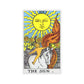 The Sun Tarot Card Sticker - Art Unlimited