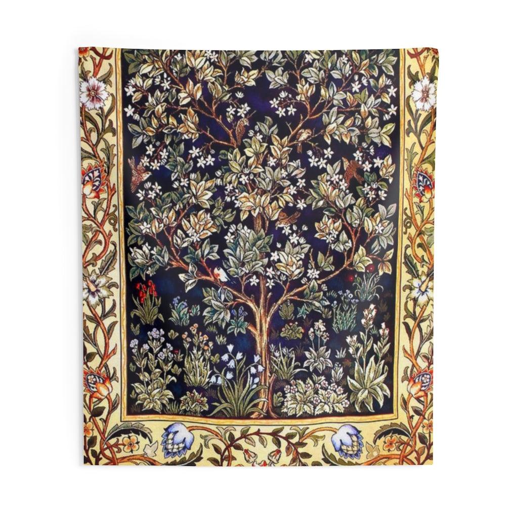 Tree Of Life William Morris Wall Tapestry - Art Unlimited