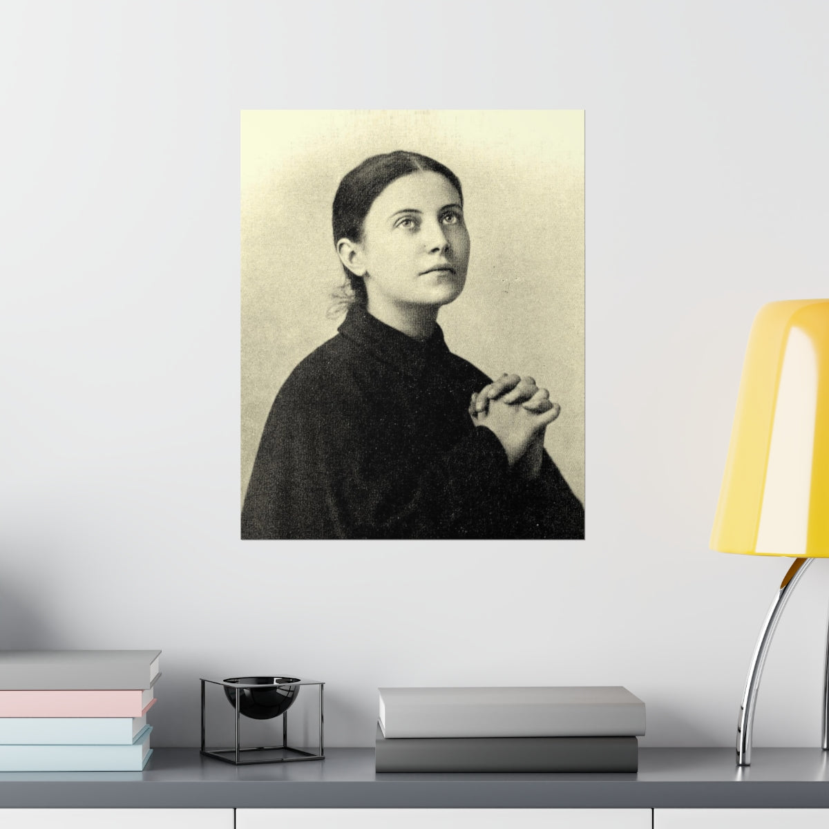 Saint Gemma Portrait Print Poster