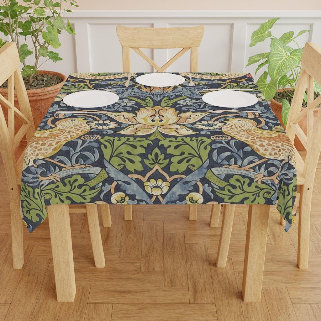 William Morris Strawberry Thief Tablecloth - Art Unlimited